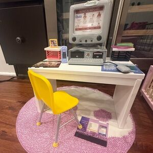 American Girls Isabel & Nicki’s Computer & Desk Set